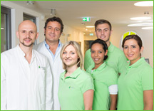 Team der Wirbelsäulenklinik Frankfurt
